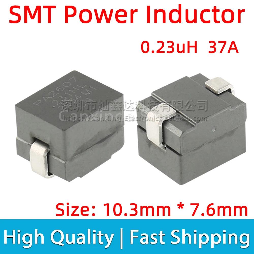 SMD SMT   δ δϽ,  , PA2607.231NL, 0.23uH 37A, 10.3x7.6mm, 5 